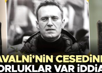Navalni’nin cesedinde morluklar var savı