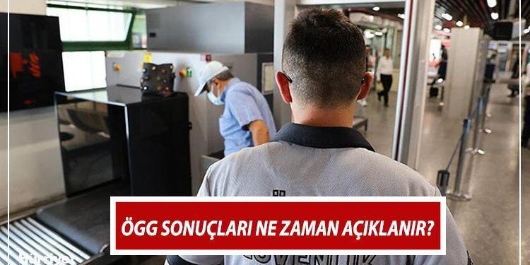 ÖGG imtihan sonuçları ne vakit açıklanacak? EGM Özel Güvenlik Vazifelisi 107. Devir imtihan sonuçları açıklandı mı? İşte özel güvenlik imtihan sonuç tarihi!