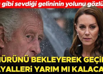 Ömrü boyunca tahta çıkmayı beklemişti… Kral oldu, kansere yakalandı! Charles’tan birinci açıklama geldi…
