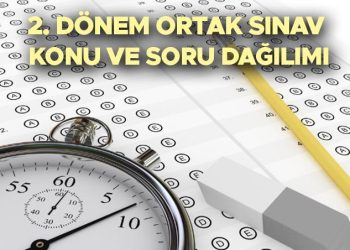 ORTAK İMTİHAN TARİHLERİ MEB 2024 | Okullarda 2. periyot 1. yazılılar ne vakit yapılacak, takvim belirli oldu mu? MEB ortak yazılı imtihanı husus dağılımı bilgisi!