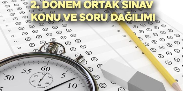 ORTAK İMTİHAN TARİHLERİ MEB 2024 | Okullarda 2. periyot 1. yazılılar ne vakit yapılacak, takvim belirli oldu mu?  MEB ortak yazılı imtihanı husus dağılımı bilgisi!