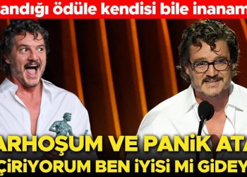 Oscar’ın habercisi SAG Ödülleri’nde sürprizler gecesi… Yıldız oyuncu sahneye sarhoş çıktı! Kazandığına inanamayıp çabucak sahneden kaçtı