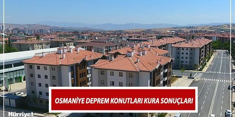 OSMANİYE ZELZELE KONUTLARI KURA SONUCU SORGULAMA (İSİM LİSTESİ) | 2024 Osmaniye TOKİ sarsıntı konutları kura sonuçları ne vakit açıklanacak, nasıl öğrenilir? İşte e-devlet sonuç ekranı!