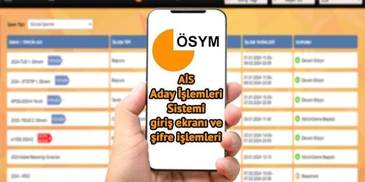 ÖSYM AİS ŞİFRE SÜREÇLERİ VE GİRİŞ EKRANI 2024 || ÖSYM aday şifresi nasıl alınır, sıfırlanır? ÖSYM şifremi unuttum, şifre değiştirme ve güncelleme nasıl yapılır?