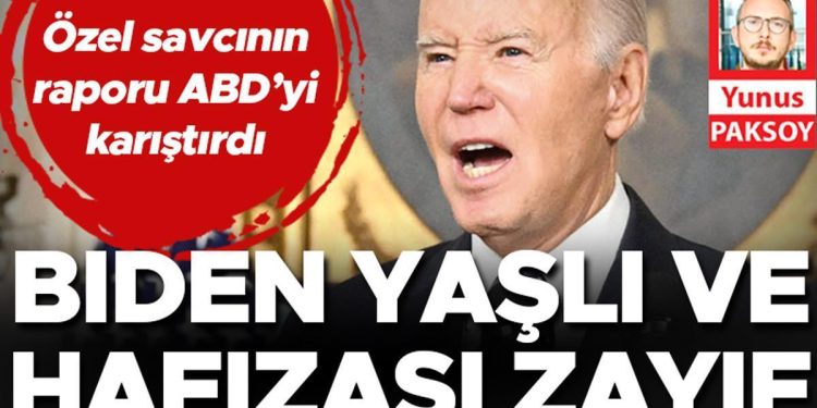 Özel savcının raporu ABD’yi karıştırdı: ‘BIden yaşlı hafızası zayıf’
