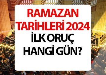 Ramazan ne vakit 2024, birinci oruç hangi gün başlıyor? Ramazan Bayramı 2024! Diyanet imsakiye 2024 iftar ve imsak vakitleri