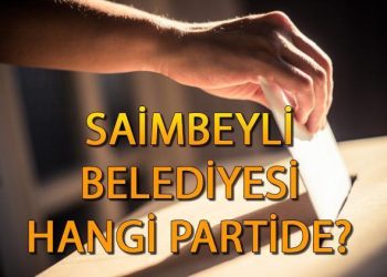 Saimbeyli Belediyesi hangi partide? Adana Saimbeyli Belediye Lideri kimdir? 2019 Saimbeyli mahallî seçim sonuçları…