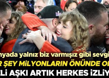 Saklı aşklarını artık herkes izliyor… Her şey milyonların önünde oldu: Dünyada yalnızca sen ve ben varmışız üzere sevgilim!