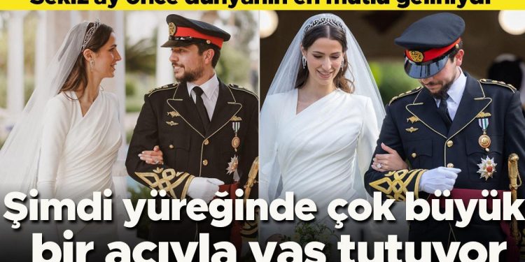 Sekiz ay evvel dünyanın en memnun geliniydi… Artık yas tutuyor