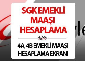 SGK EMEKLİ MAAŞI HESAPLAMA 2024: E-Devlet 4A, 4B emekli kök maaşı sorgulama