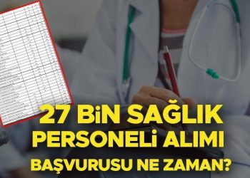 SIHHAT BAKANLIĞI 27 BİN İŞÇİ ALIMI TERCİH TARİHLERİ 2024 (Resmi Gazete ilanı) | Sıhhat Bakanlığı işçi alımı müracaatları ne vakit? İşte kadrolar! Hemşire, ebe, psikolog, ofis işçisi…