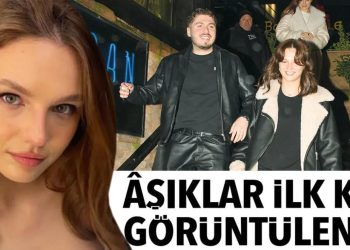 Âşıklar birinci defa görüntülendi