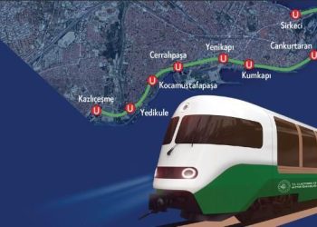 Sirkeci Kazlıçeşme raylı sistem çizgisi durakları ve istasyon bilgileri