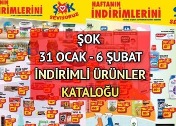 ŞOK’a bu hafta çamaşır kurutma makinesi geliyor! ŞOK 31 Ocak – 6 Şubat aktüel eserler kataloğu yayınlandı! Akıllı telefon, çamaşır makinesi, elektrikli süpürge…