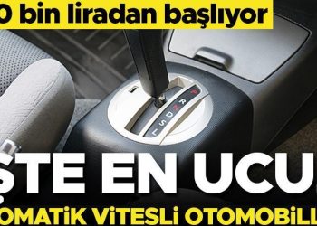 Son dakika… Arabalar yarı fiyatına satılıyor… 30 bin liraya da var 300 bin liraya da… İşte icralık araçlar