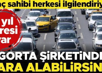 Son dakika… Araç sahibi herkesi ilgilendiriyor! 2 yıl müddeti var… Sigorta şirketlerinden para alabilirsiniz… İşte paha kaybı tazminatını almanın prosedürleri
