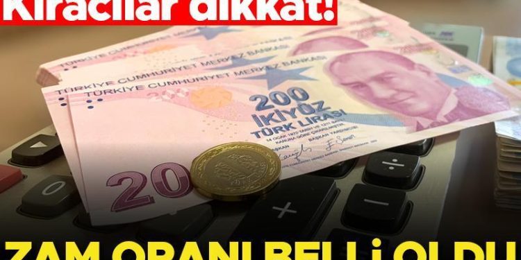 Son dakika… Kira artırım oranları aşikâr oldu