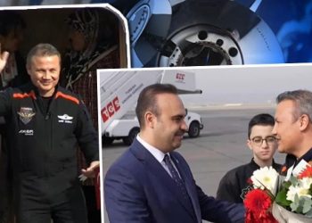 Son dakika… Türkiye’nin birinci astronotu Gezeravcı yurda döndü
