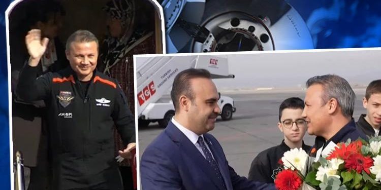 Son dakika… Türkiye’nin birinci astronotu Gezeravcı yurda döndü