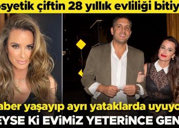 Sosyetik çift boşanıyor… Birebir konutta yaşayıp başka odalarda yatıyoruz… Neyse ki konutumuz geniş!