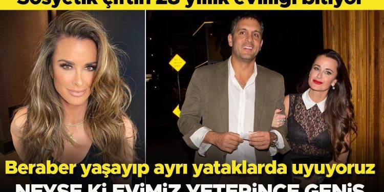 Sosyetik çift boşanıyor… Birebir konutta yaşayıp başka odalarda yatıyoruz… Neyse ki konutumuz geniş!