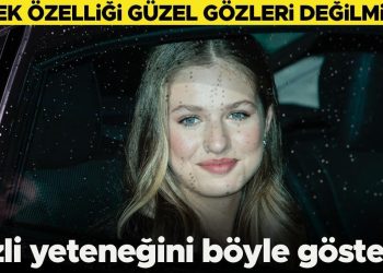 Tek özelliği hoş gözleri değilmiş… Bilinmeyen yeteneğini bu türlü gösterdi