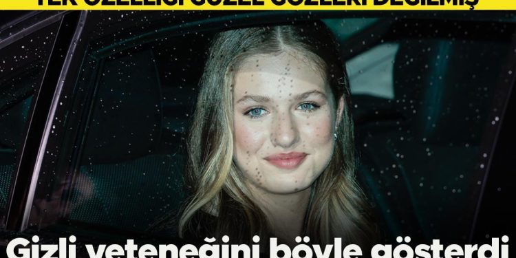 Tek özelliği hoş gözleri değilmiş… Bilinmeyen yeteneğini bu türlü gösterdi