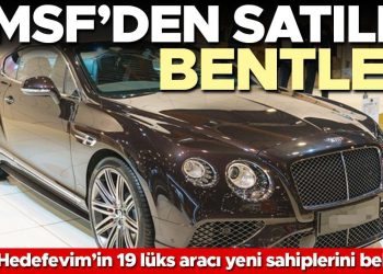 TMSF’den satılık Bentley