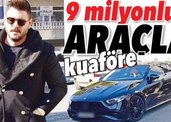 Tolgahan Sayışman 9 milyonluk aracı ile yollarda