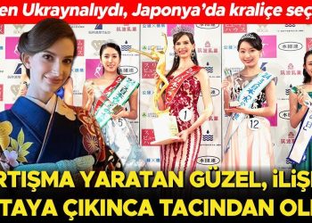 Ukrayna doğumlu model Japonya hoşu seçilmişti… Bağlantısı ortaya çıkınca tacını bırakmak zorunda kaldı!