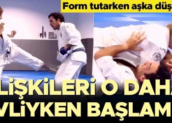 Ünlü model form tutarken aşka düştü… Münasebetleri o daha evliyken başlamış!