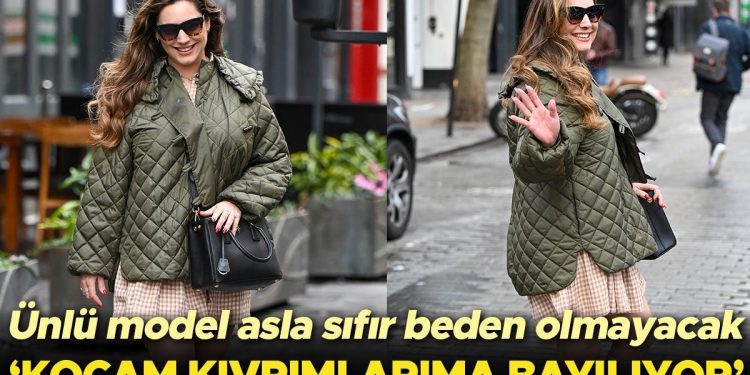 Ünlü model sıfır vücut olmayı kendine yasaklamış: Kocam benim kıvrımlarıma bayılıyor