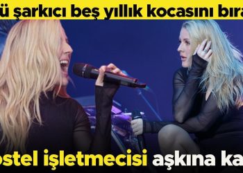 Ünlü müzikçi 5 yıllık kocasını  bıraktı, hostel işletmecisine kaçtı!