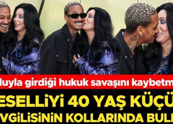 Ünlü müzikçi oğluyla girdiği hukuk savaşını kaybetmişti… Kendini yine genç sevgilisinin kollarına attı