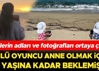Ünlü oyuncu 48 yaşında anne olmuştu… İkizlerden fotoğraf geldi: İsimleri ortaya çıktı