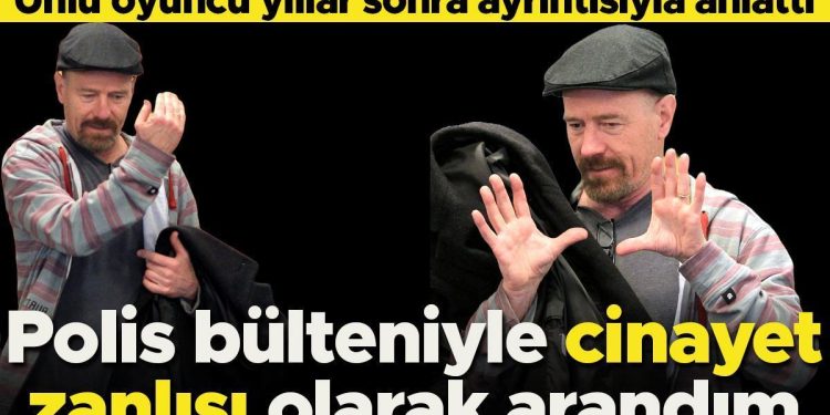 Ünlü oyuncu yıllar sonra detayıyla anlattı: Polis bülteniyle cinayet şüphelisi olarak arandım