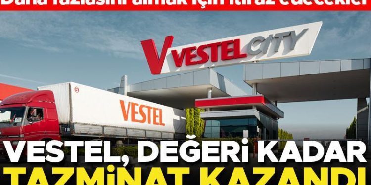 Vestel, pahası kadar tazminat kazandı