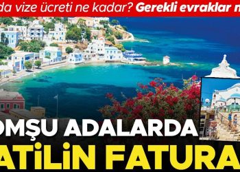 Vize muafiyeti olan 10 Yunan adasında tatil 7-8 bin liradan başlıyor: Komşu adalarda tatilin faturası