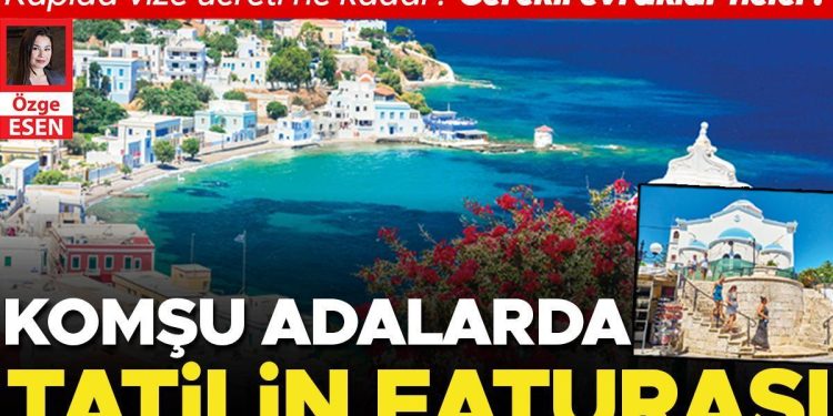 Vize muafiyeti olan 10 Yunan adasında tatil 7-8 bin liradan başlıyor: Komşu adalarda tatilin faturası
