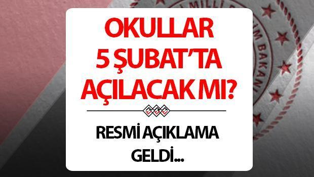 YARIN OKUL VAR MI? Resmi açıklama geldi..15 tatil uzatıldı mı, sömestr ne vakit bitecek? İşte, okulların açılacağı tarih