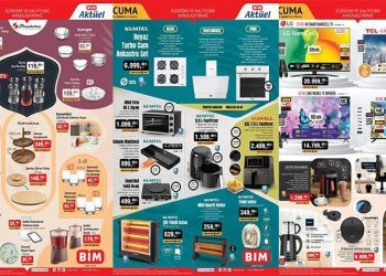 YENİLENDİ! BİM aktüel 2 Şubat 2024 kataloğu || BİM’de bu hafta cuma neler var? Isıtıcı Çeşitleri, Oyuncaklar BİM’de…