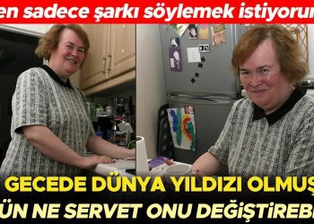 Yetenek yarışı onu bir gecede yıldız yaptı… Albümleri milyonlar sattı, serveti kıskandırdı… Ancak o hiç değişmedi: Ben yalnızca müzik söylemeyi seviyorum