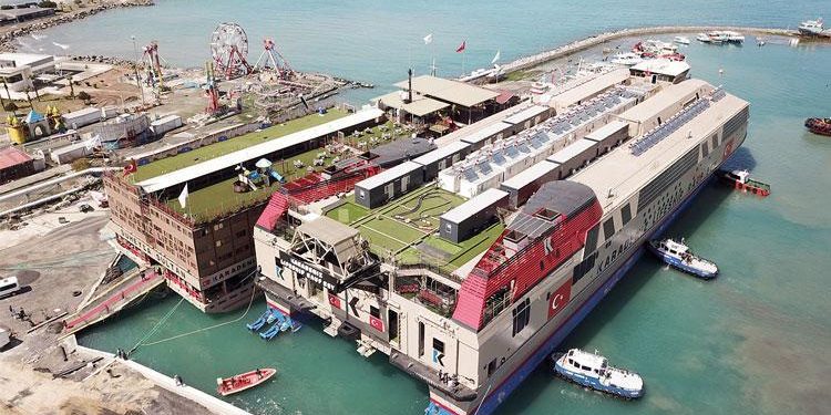 Yüzen mahallede yeni hayat