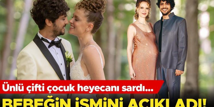 Ünlü çifti çocuk heyecanı sardı… Taner Ölmez bebeğin ismini açıkladı!