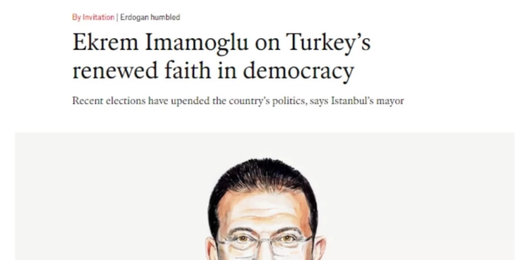 The Economist’ten Ekrem İmamoğlu’nun Türk siyasetine etkisi analizi