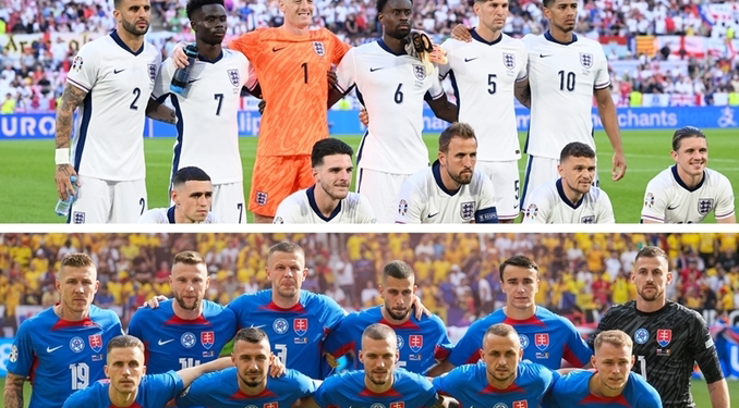 İngiltere ile Slovakya çeyrek final için sahaya çıkıyor