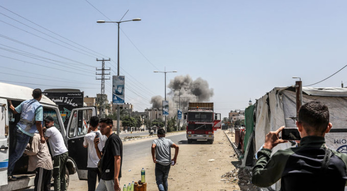 İsrail’den mülteci kampına saldırı: 210 ölü