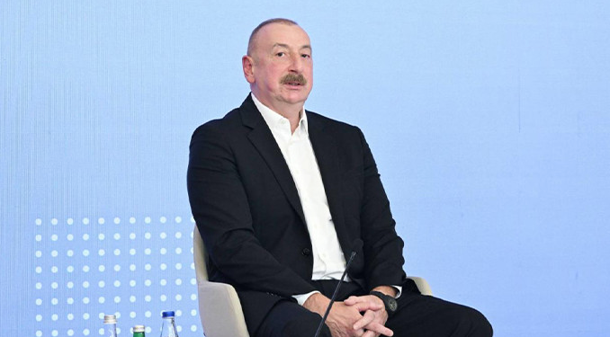 Aliyev: Her zaman Kıbrıslı kardeşlerimizin yanındayız