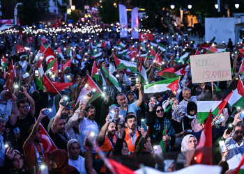 Ayasofya Meydanı’nda “Haniye’den son çağrı” mitingi