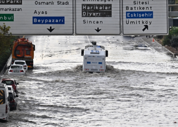 Ankara yağışa teslim oldu